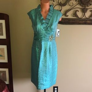 jessica howard teal dress